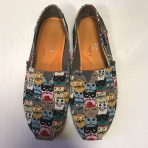 BOBS “cats” slip ons